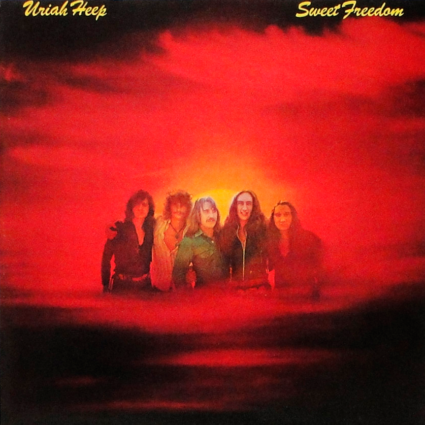 Uriah Heep Sweet Freedom cover artwork