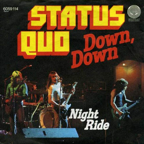 Status Quo — Down Down cover artwork
