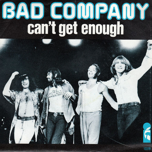 Bad Company — Can&#039;t Get Enough cover artwork