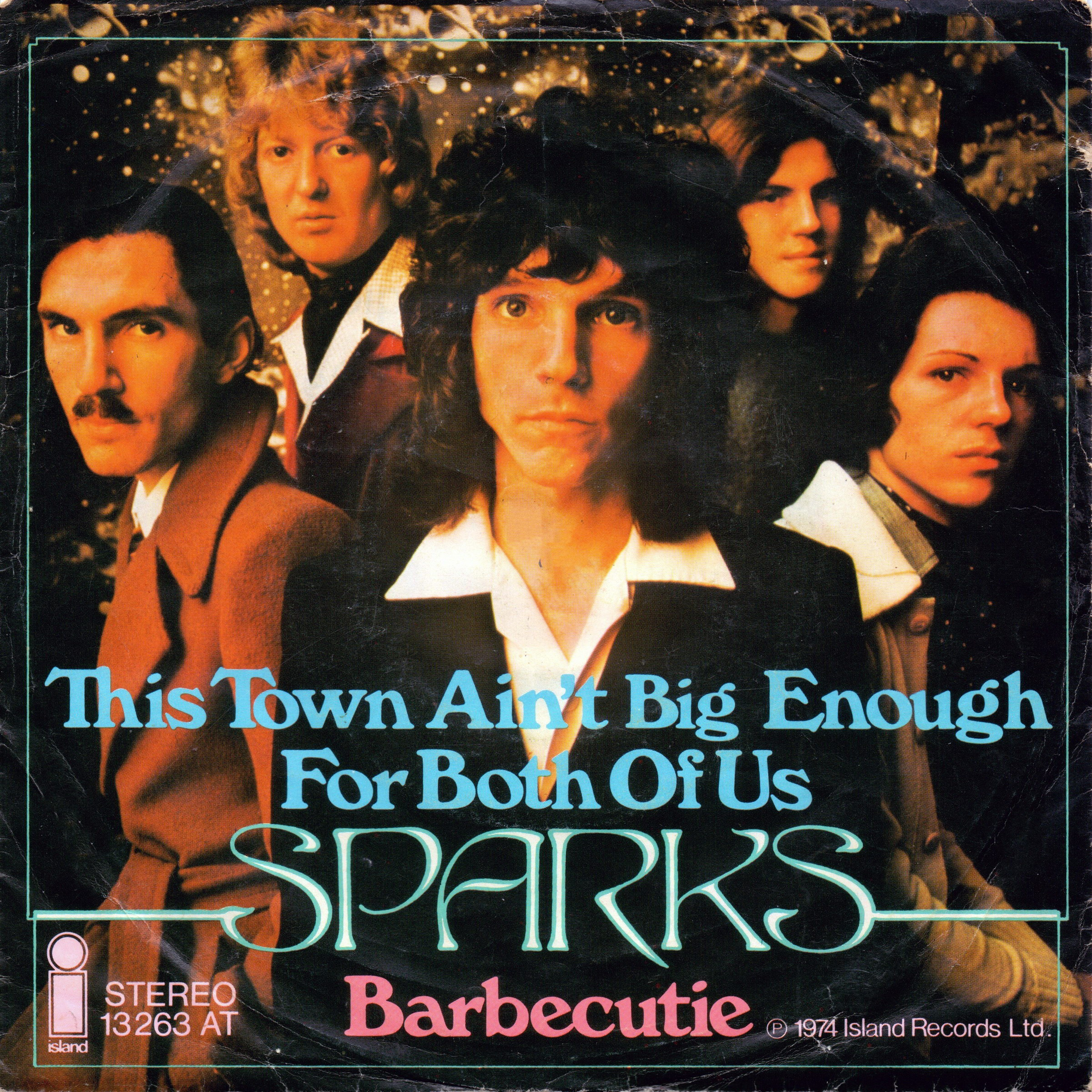 Sparks — This Town Ain&#039;t Big Enough For Both of Us cover artwork