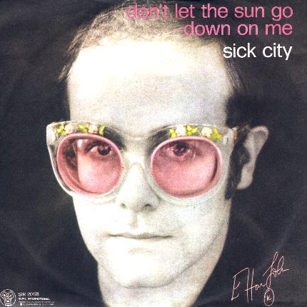 Elton John — Don&#039;t Let the Sun Go Down on Me cover artwork