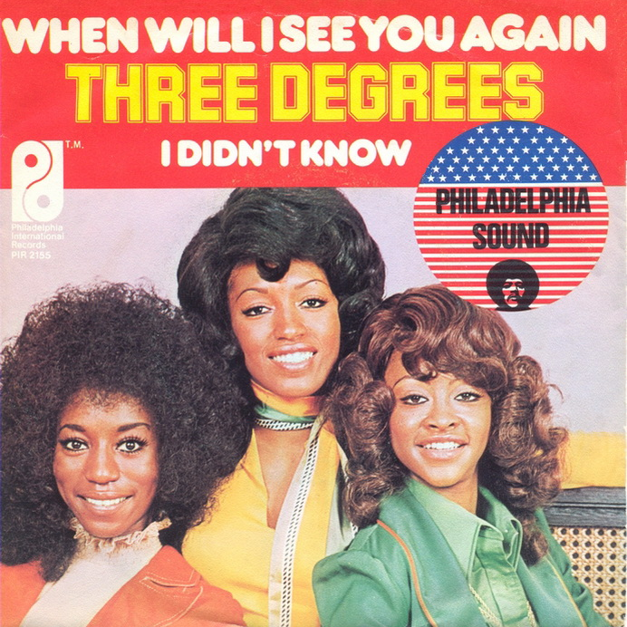 The Three Degrees — When Will I See You Again cover artwork