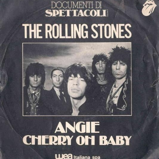 The Rolling Stones — Angie cover artwork