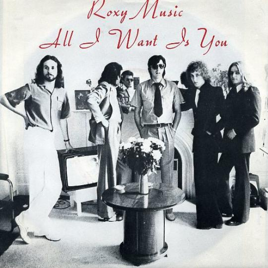 Roxy Music — All I Want Is You cover artwork