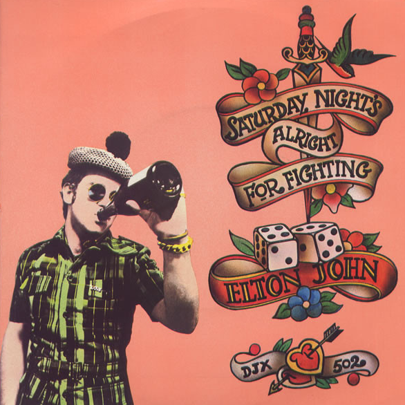 Elton John — Saturday Night&#039;s Alright (For Fighting) cover artwork