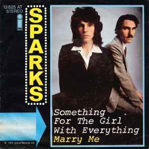Sparks — Something For the Girl With Everything cover artwork