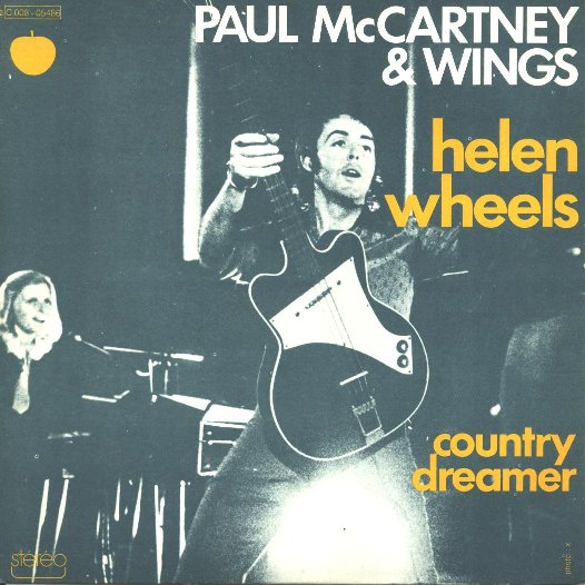 Paul McCartney & Wings Helen Wheels cover artwork