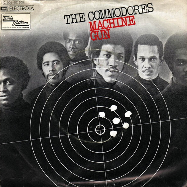 Commodores — Machine Gun cover artwork