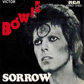 David Bowie — Sorrow cover artwork