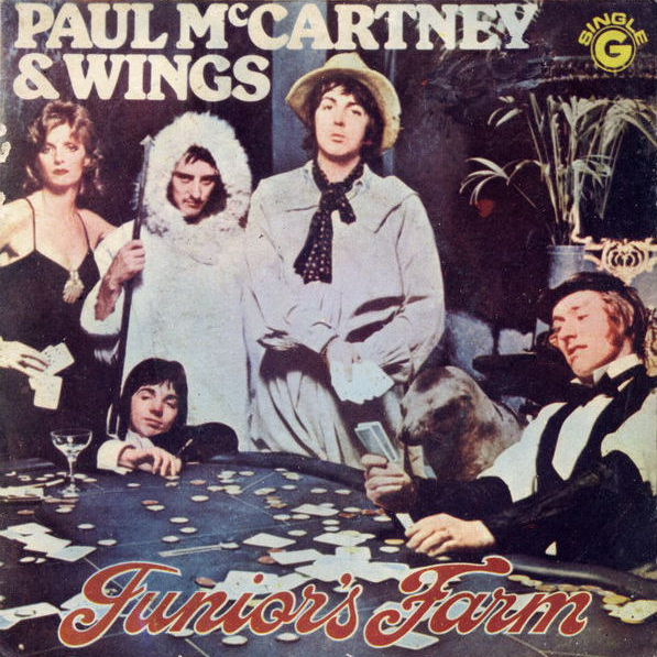 Paul McCartney &amp; Wings — Junior&#039;s Farm cover artwork