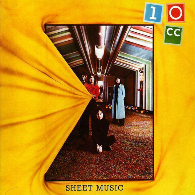 10cc Sheet Music cover artwork