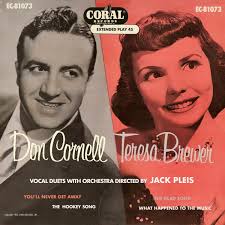 Teresa Brewer & Don Cornell — You&#039;ll Never Get Away cover artwork