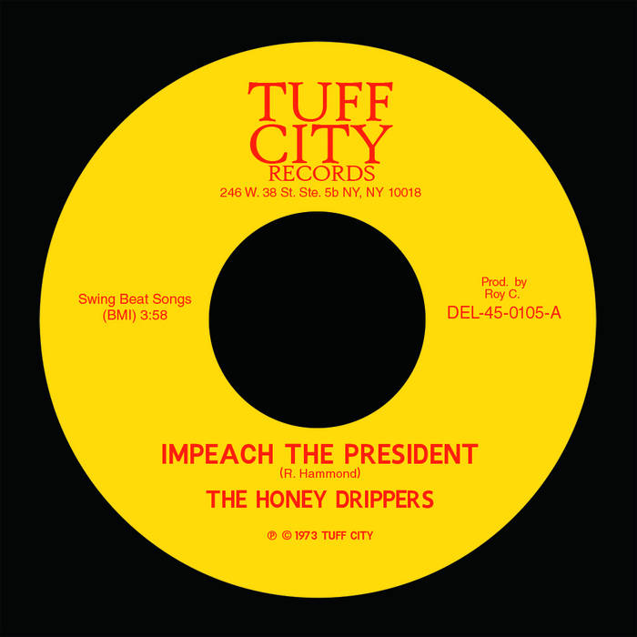 The Honey Drippers Impeach the President cover artwork
