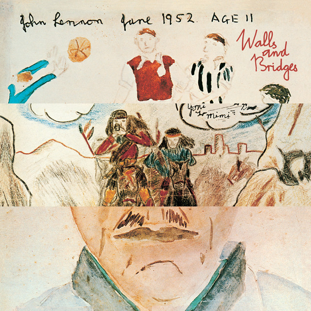 John Lennon Walls and Bridges cover artwork