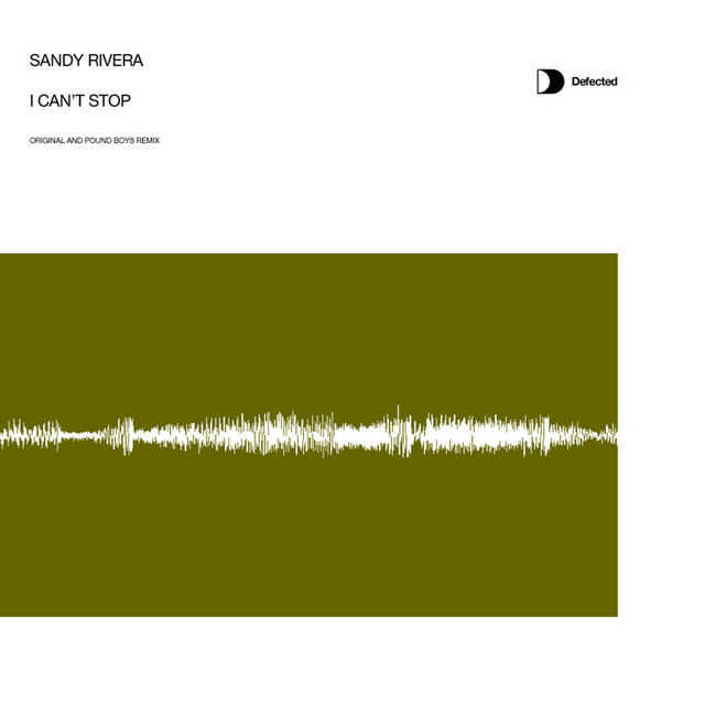 Sandy Rivera — I Can&#039;t Stop cover artwork