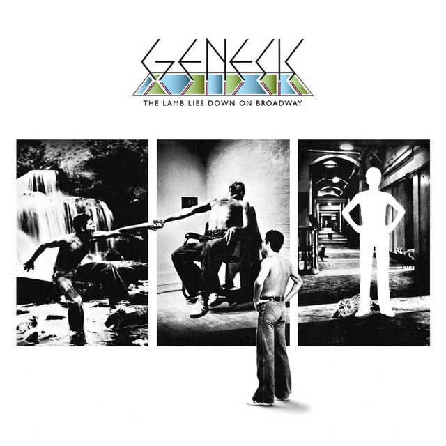 Genesis The Lamb Lies Down on Broadway cover artwork