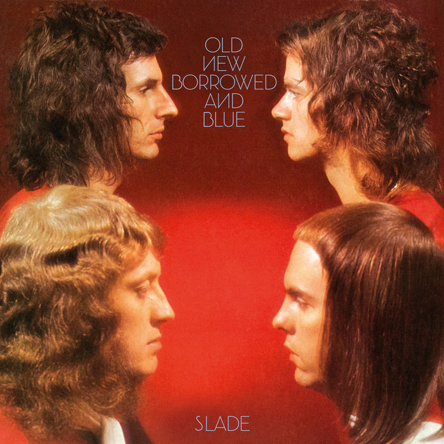 Slade Old New Borrowed and Blue cover artwork