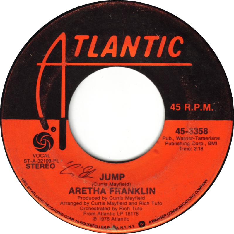 Aretha Franklin — Jump cover artwork