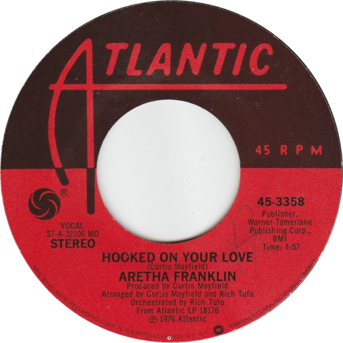 Aretha Franklin — Hooked on Your Love cover artwork