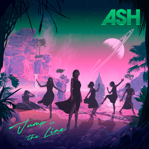 Ash — Jump in the Line cover artwork
