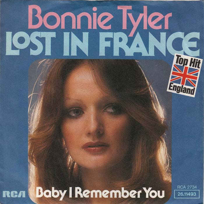 Bonnie Tyler — Lost in France cover artwork