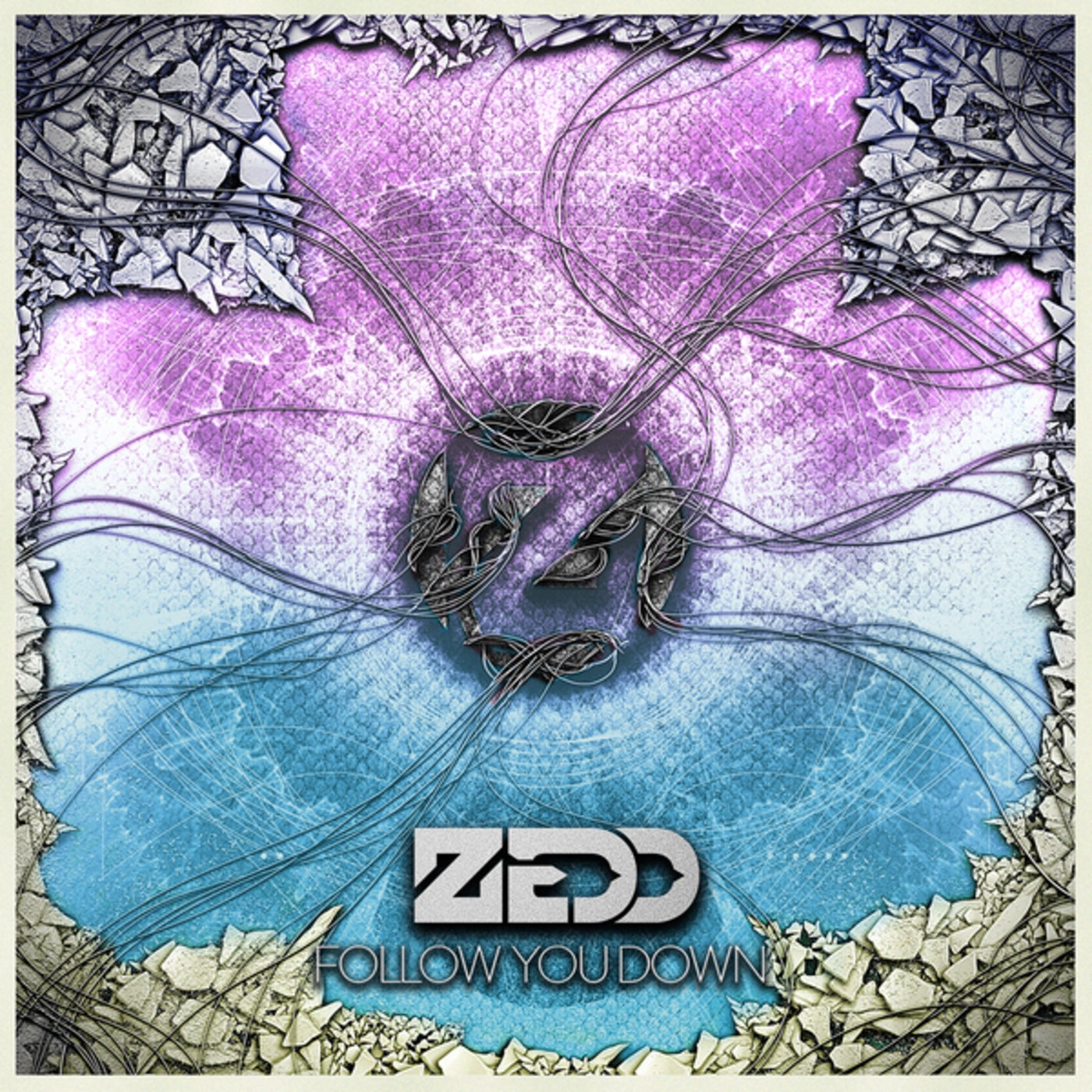 Zedd featuring Bright Lights — Follow You Down cover artwork