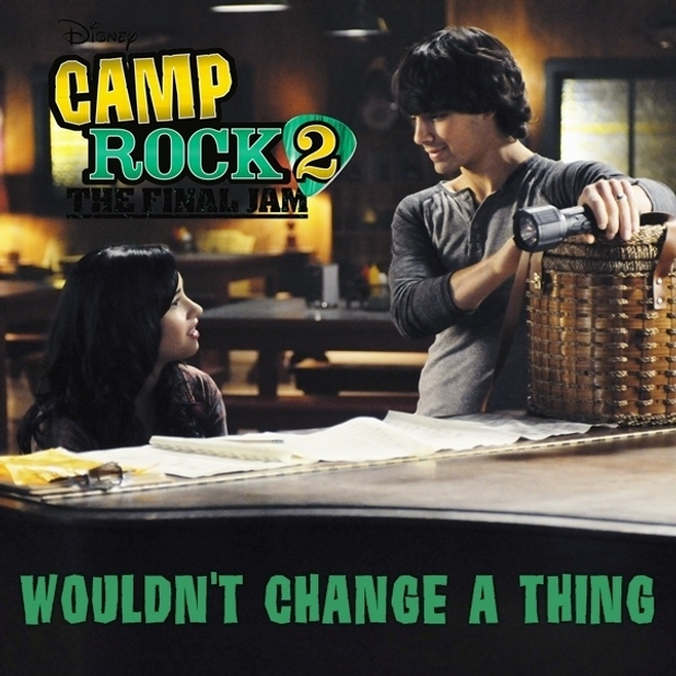 Joe Jonas & Demi Lovato — Wouldn&#039;t Change a Thing cover artwork