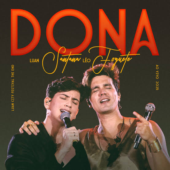 Luan Santana & Léo Foguete — Dona - Ao Vivo cover artwork