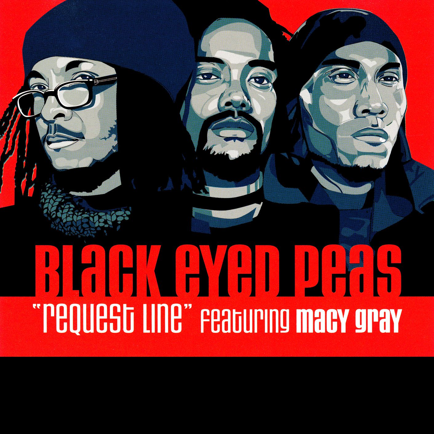 Black Eyed Peas featuring Macy Gray — Request + Line cover artwork