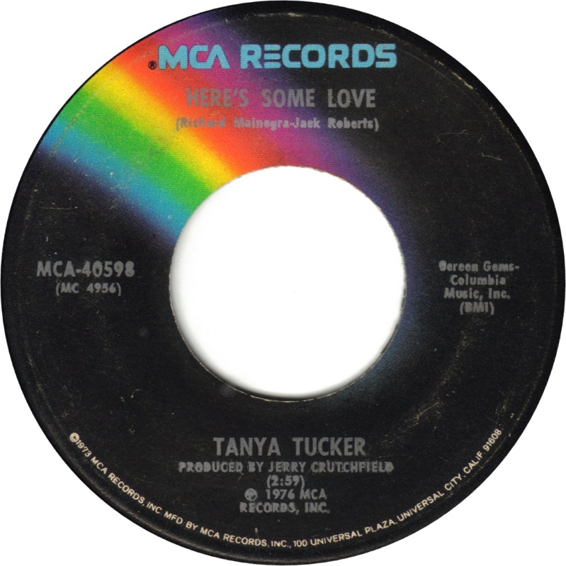 Tanya Tucker — Here&#039;s Some Love cover artwork