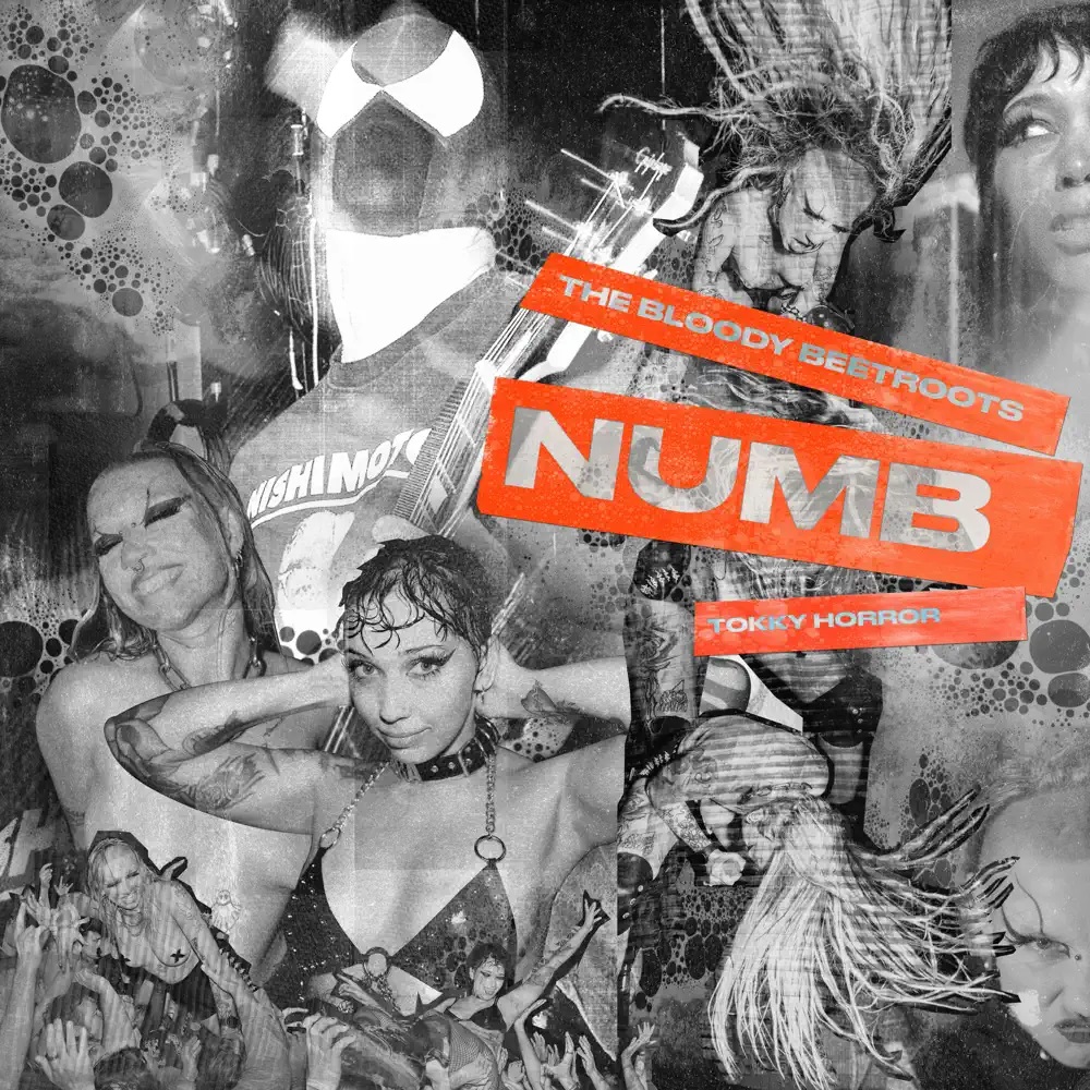 The Bloody Beetroots NUMB - EP cover artwork
