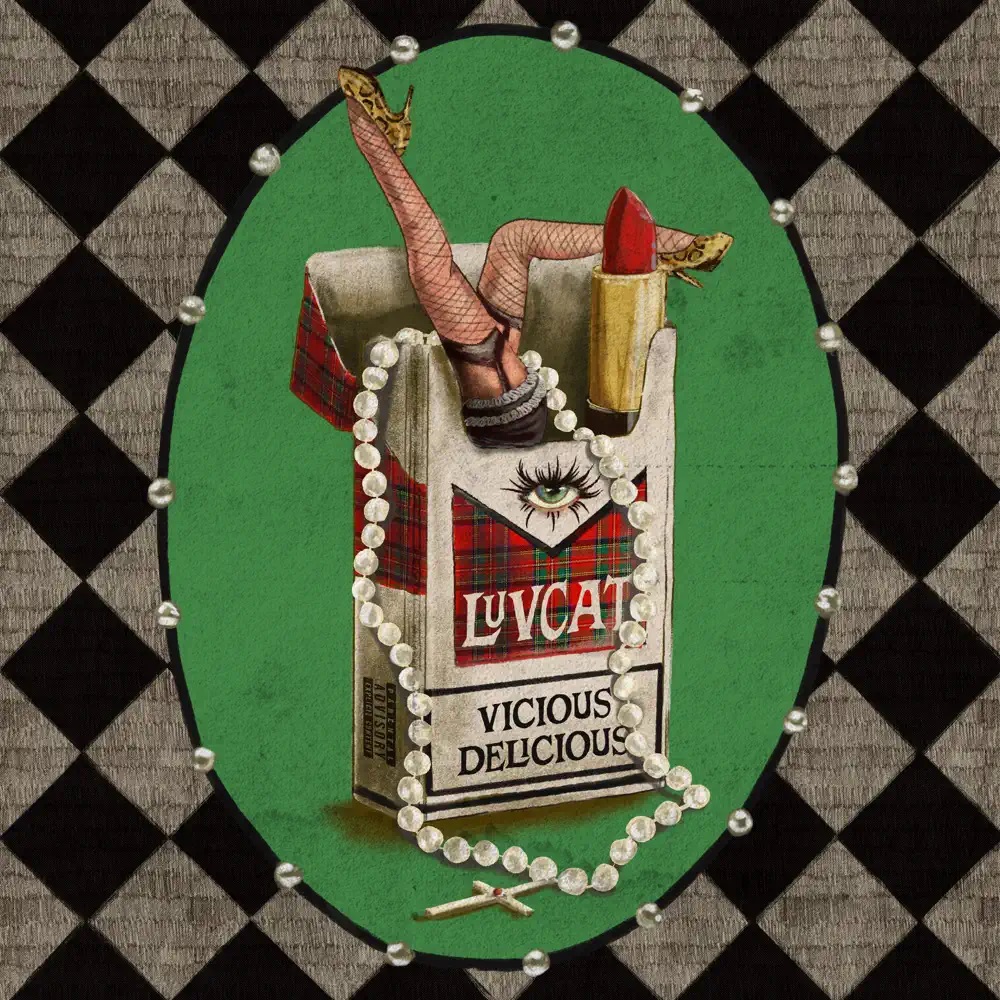Luvcat Vicious Delicious cover artwork