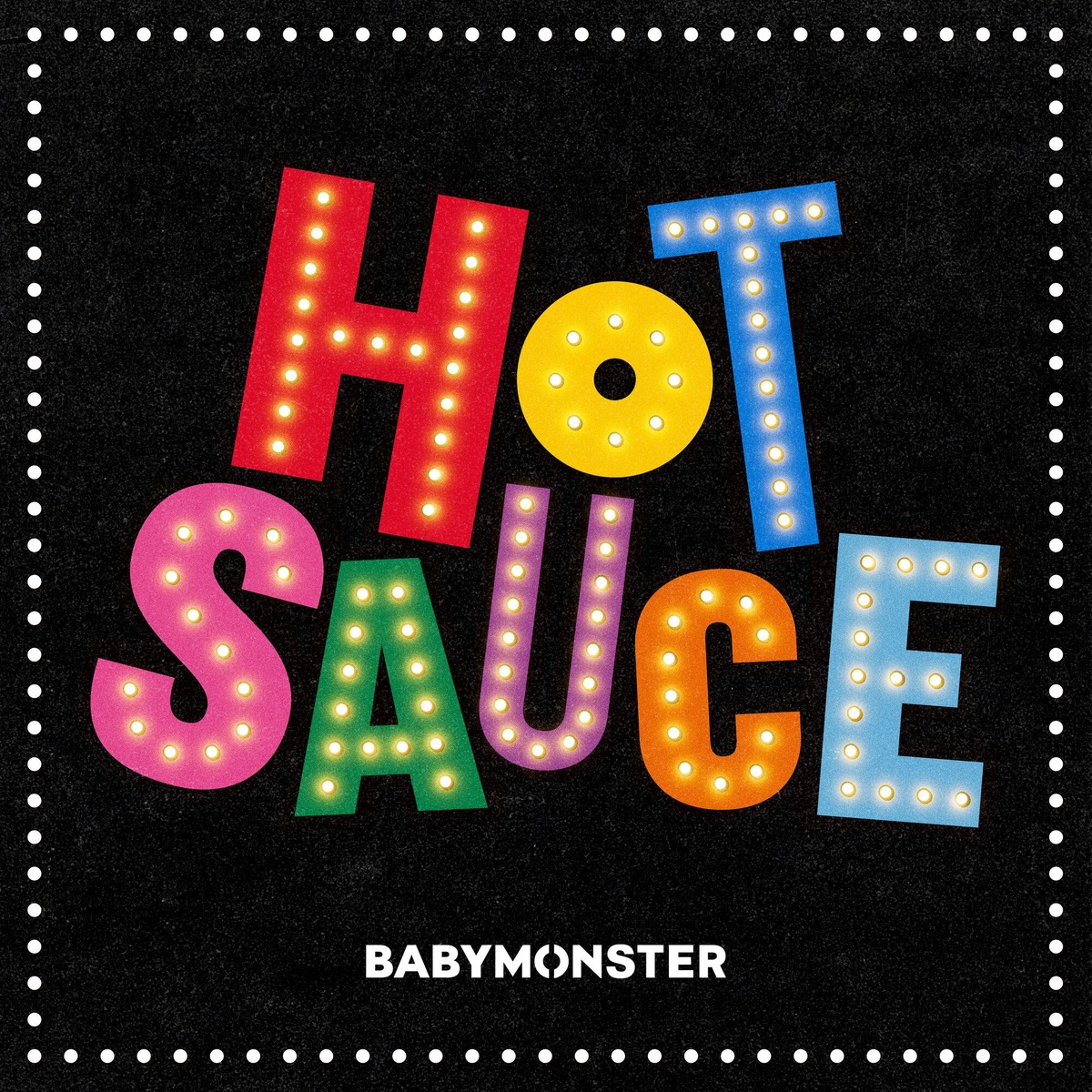 BABYMONSTER — HOT SAUCE cover artwork