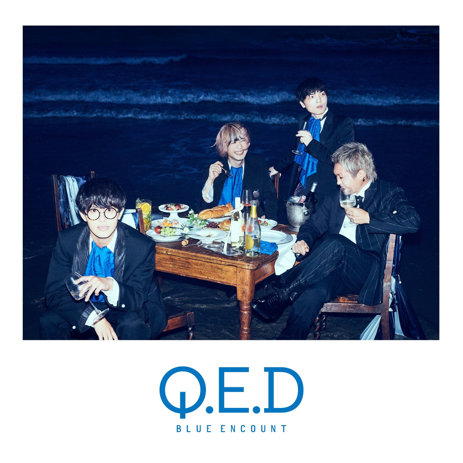BLUE ENCOUNT Q.E.D cover artwork