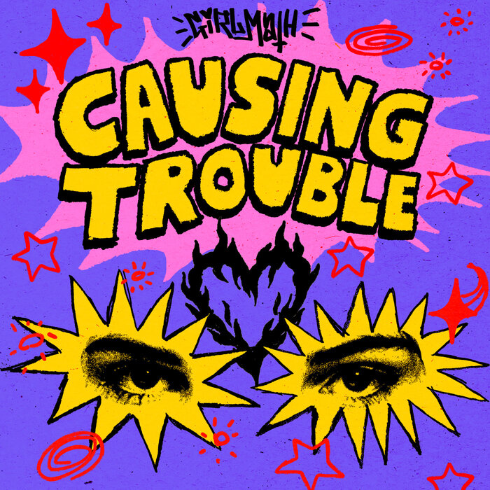 Girl Math & VNSSA — Causing Trouble cover artwork