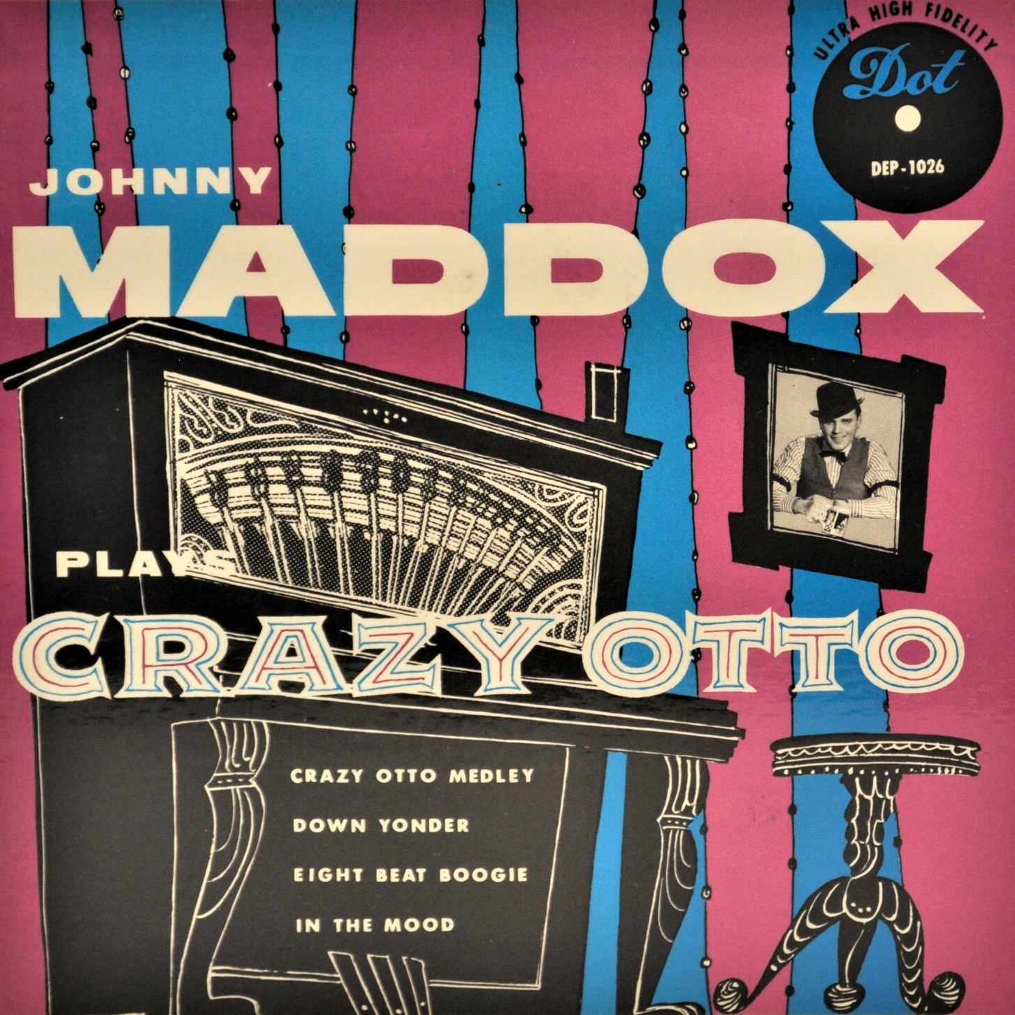 Johnny Maddox — Crazy Otto cover artwork
