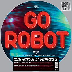 Red Hot Chili Peppers — Go Robot cover artwork