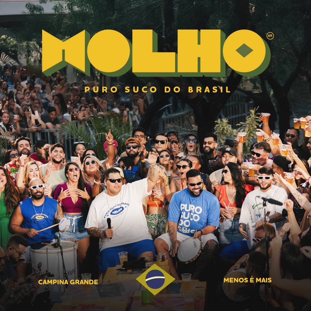 Grupo Menos É Mais MOLHO (Ao Vivo) cover artwork