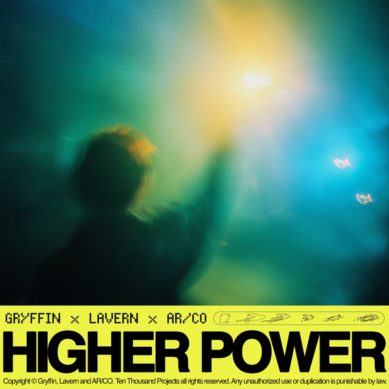 Gryffin, Lavern, & AR/CO — Higher Power cover artwork