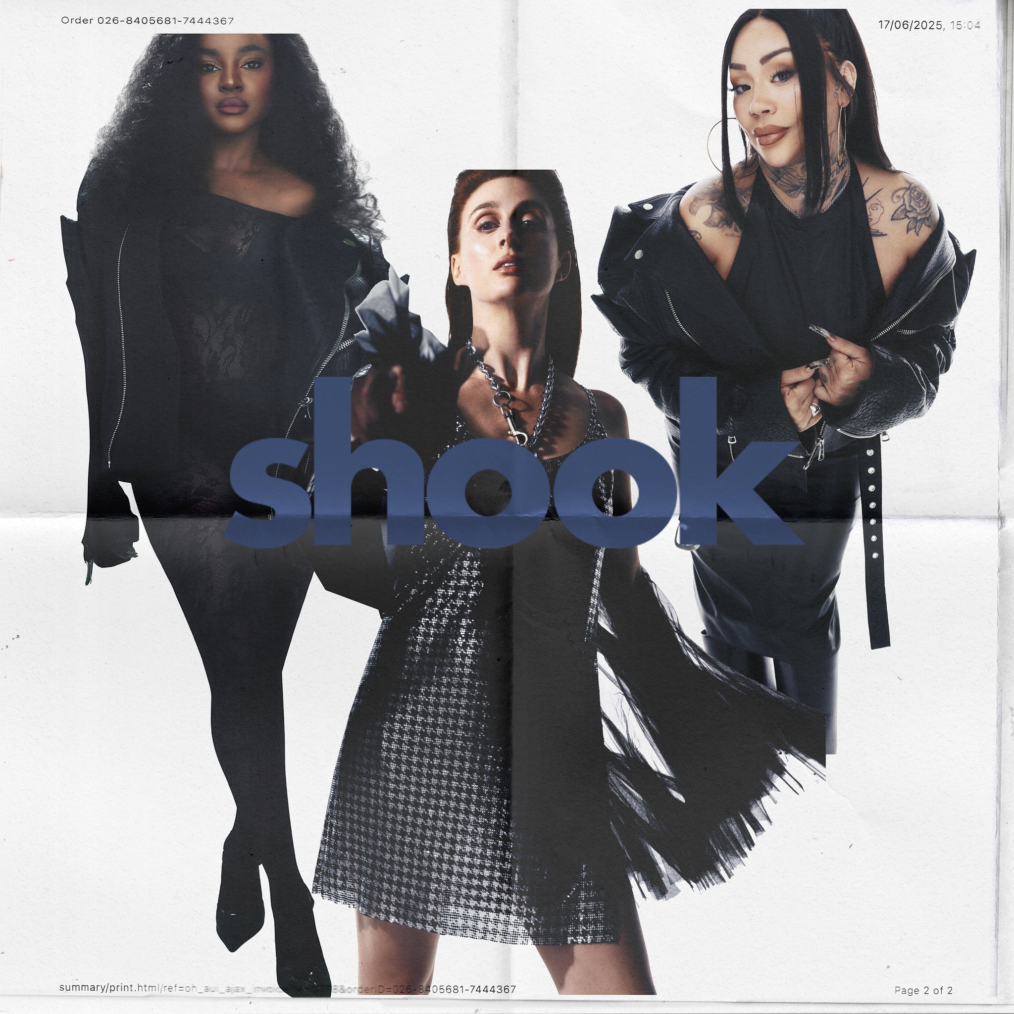 Sugababes Shook cover artwork