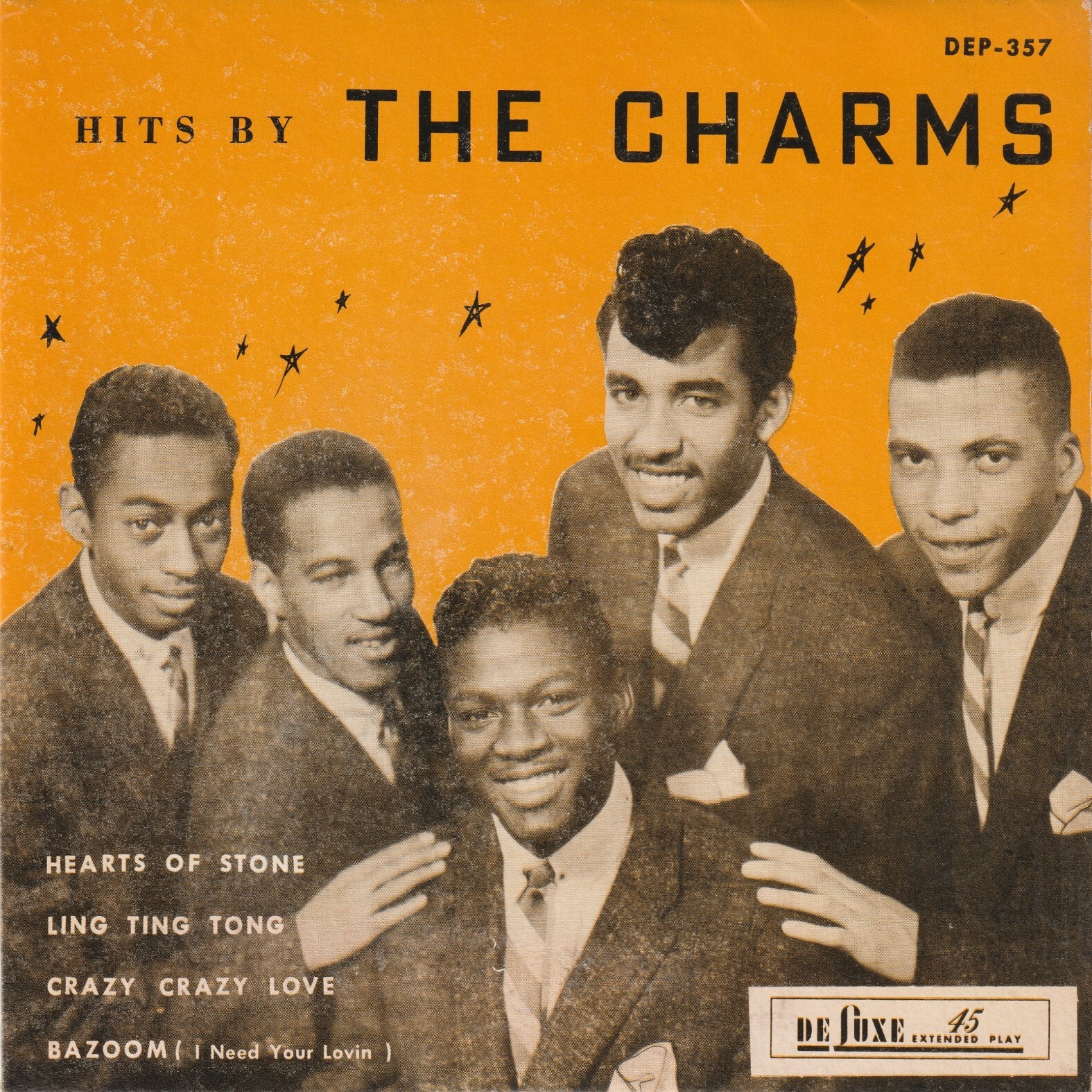 Otis Williams and the Charms — Hearts of Stone cover artwork