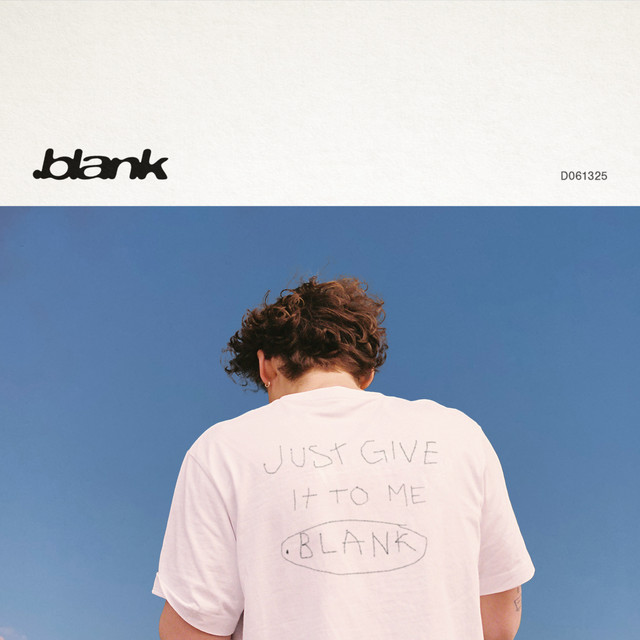 .blank — t-shirt cover artwork