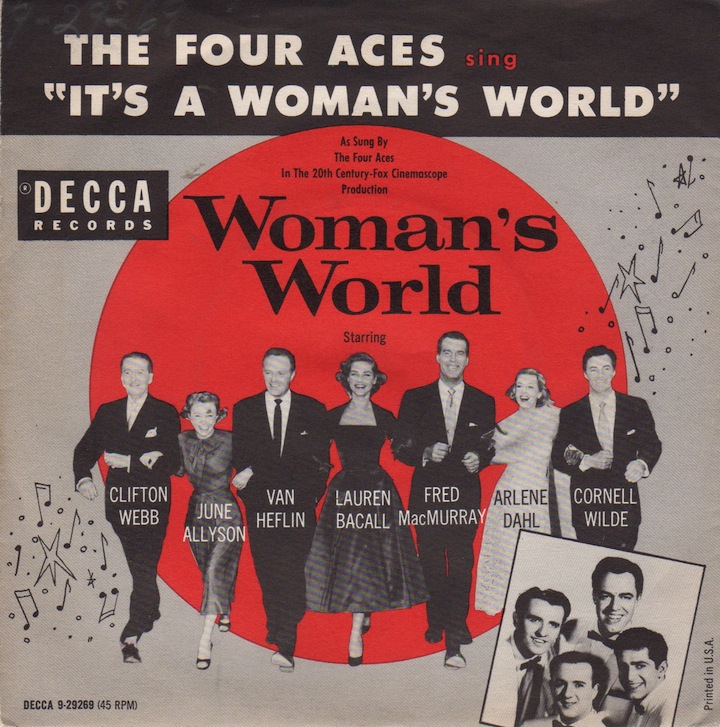 The Four Aces — It's A Woman's World cover artwork