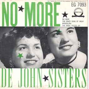 DeJohn Sisters — No More cover artwork