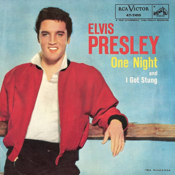 Elvis Presley — One Night cover artwork