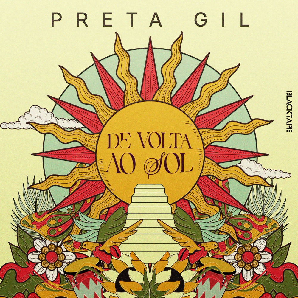 Preta Gil De Volta ao Sol cover artwork