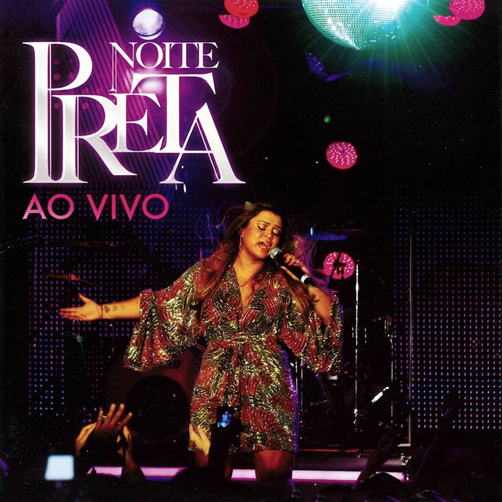 Preta Gil Noite Preta (Ao Vivo) cover artwork