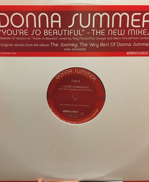 Donna Summer — You're So Beautiful (Tony Moran Remix) cover artwork