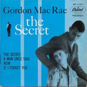 Gordon MacRae — The Secret cover artwork