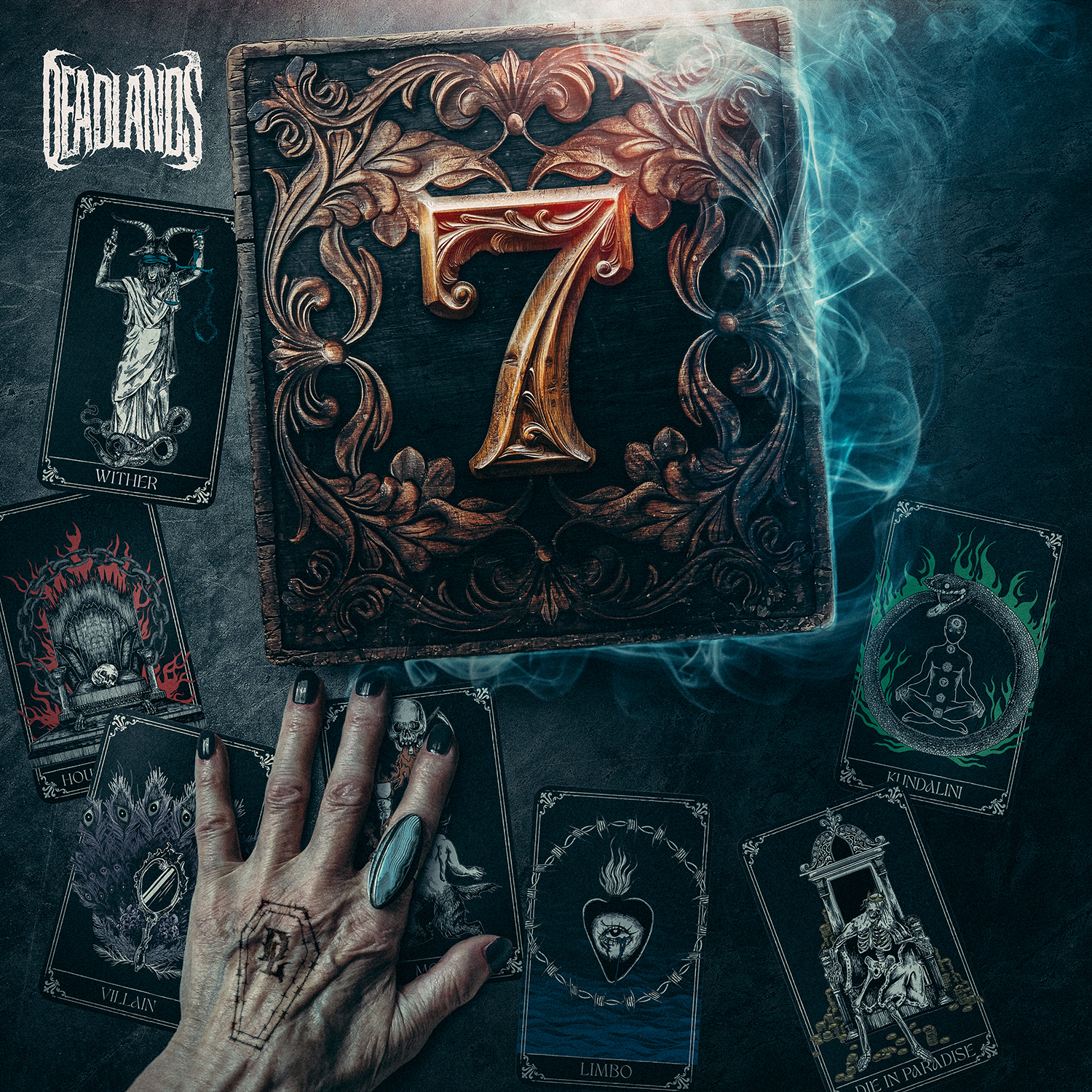 Deadlands SEVEN. cover artwork